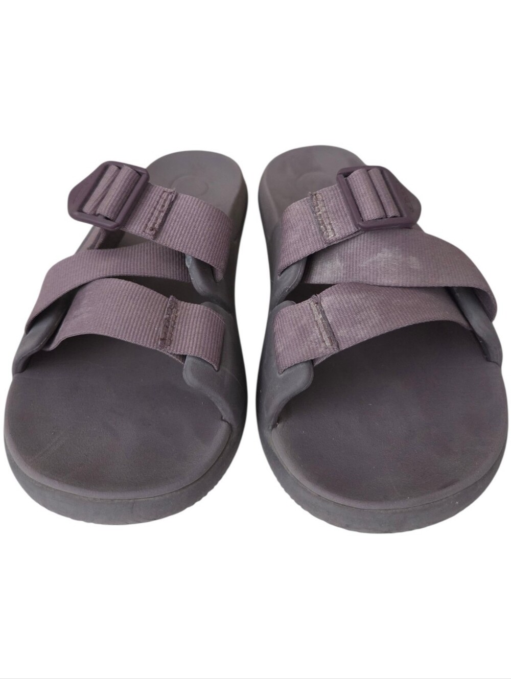 chaco chillos slide sandals womens purple mauve luvseat recovery slip on sz 7